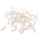 Pack of 100 Pcs Soft Worm Fishing Lures Artificial Simulation Maggot Bait