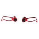 Aluminum Alloy Mountain Road Bike Vice Handlebar Grips Bicycle Bar End Red