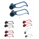 Aluminum Alloy Mountain Road Bike Vice Handlebar Grips Bicycle Bar End Red