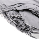 Premium 2.7-3m Kayak Canoe Boat Cover Heavy Duty Trailerable Waterproof Gray