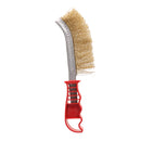 Hard Dense Steel Wire Scratch Hand Brush for DIY Metal Rust Paint Cleaning Removal