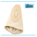Women's Gel Toe Bunion Orthotics Pad Protector Sleeves Hallux Valgus Corrector Beige