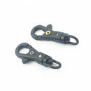 10pcs Quick Hooks Clips for Parachute Cord Lanyard Camping Hiking Gears