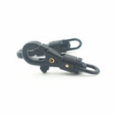 10pcs Quick Hooks Clips for Parachute Cord Lanyard Camping Hiking Gears