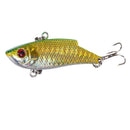 10Pcs Multicolored ABS Plastic VIB Fishing Lures Crankbait Tackle Hooks
