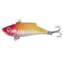 10Pcs Multicolored ABS Plastic VIB Fishing Lures Crankbait Tackle Hooks