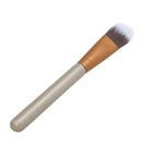 Flat Head Makeup Brush Blush Contour Foundation Brush Cosmetic Tool - Pack of 1 - Gold
