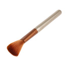 Pro Oblique Head Makeup Brush Powder Foundation Blush Brush Cosmetic Tool - Wooden Handle
