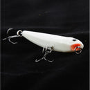 New 8g/85mm Noctilucent Popper Pencil Minnow Night Fishing Lures Baits