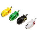 Vivid Frog Baits Durable Ray Frog Fishing Lure Soft Bionic Bait Lead Head Hook