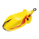 Vivid Frog Baits Durable Ray Frog Fishing Lure Soft Bionic Bait Lead Head Hook