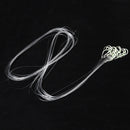 20pcs/lot Sharpened Barbed String Hooks Glow in Dark Sea Fishing Tackle Hooks