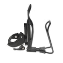 Adjustable Aluminum Water Bottle Holder With Mount Rack For Bicycle Black