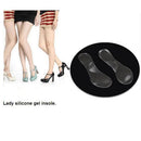 1 Pair Women Orthotic Arch Support High Heel Shoe Gel Massaging Insole Pad