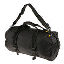 Water Resistant Foldable Travel Duffel Tote Bag Luggage Sports Gym - Black