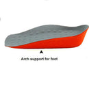 1 Pair Women's In-Sock Arch Support Height Increase Heel Lift Shoe Insert Cushion Pads