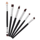 Set 16pcs Cosmetic Professional Makeup Brushes Eyeshadow Powder Foundation Lip Brushes Sponge Silver Wood Handle