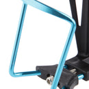 Adjustable Aluminum Cycling Bike Water Bottle Holder Cage Cup Rack - Blue