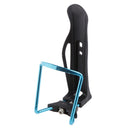 Adjustable Aluminum Cycling Bike Water Bottle Holder Cage Cup Rack - Blue