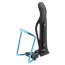 Adjustable Aluminum Cycling Bike Water Bottle Holder Cage Cup Rack - Blue