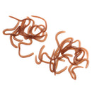 Smelly Flavored Soft Plastics Earthworm Fishing Lures with Box