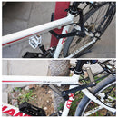 Portable Folding Bike Lock Black With Rack High Security Bicycle Lock