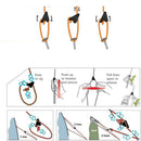 4pcs Triangle Camping Tent Lock Cord Rope Fastener Tightener Tent Stopper