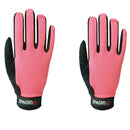 Silicone Gel Gloves Summer Cycling Bicycle Breathable Full Finger Gloves Pink L