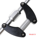 Adjustable Folding Bicycle Cycling Handlebars Foldable Scooter Bike Handle Bar - Alloy Aluminum + Plastic Fits for 25.4mm