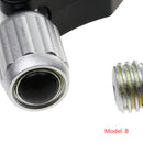 Adjustable Folding Bicycle Cycling Handlebars Foldable Scooter Bike Handle Bar - Alloy Aluminum + Plastic Fits for 25.4mm