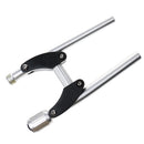 Adjustable Folding Bicycle Cycling Handlebars Foldable Scooter Bike Handle Bar - Alloy Aluminum + Plastic Fits for 25.4mm