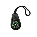 Outdoor Hiking Camping Mini 2.5cm Zipper/ Pulley Button Compass