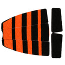 5 Piece Stomp Grip Deck Traction Tail Pad For Surfing,Skimboarding, Longboard