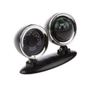 2 in 1 Outdoor Travel Car Cycling Driving Navigation Compass Thermometer Boat Truck Climbing Hiking Camping Direction Guide