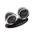 2 in 1 Outdoor Travel Car Cycling Driving Navigation Compass Thermometer Boat Truck Climbing Hiking Camping Direction Guide