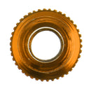 Ultra light Convenient Easy To Install Presta To Schrader Valve Adapter PACK OF 5PCS 0.63 inch Gold