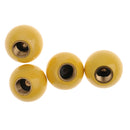 4pcs Mini Smile Smiling Face Yellow Valve Caps Dust Cover for BMX Bike Car