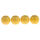 4pcs Mini Smile Smiling Face Yellow Valve Caps Dust Cover for BMX Bike Car
