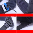 Unisex Single Shoulder Chest Bag Shopping Dating Camping Messenger Bag Blue