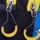Unisex Single Shoulder Chest Bag Shopping Dating Camping Messenger Bag Blue
