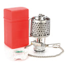 Mini Portable Camping Lantern Gas Light Tent Lamp Torch Hanging Lamp