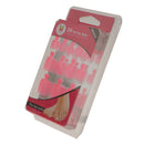 Men Women Glitter Shiny Toe Nail Tips With Nail File Pedicure Manicure Tool Pink