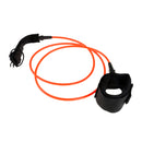5ft Orange Straight TPU Surfboard Leash Surf Board Leg Rope - 7mm Thickness
