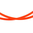 5ft Orange Straight TPU Surfboard Leash Surf Board Leg Rope - 7mm Thickness