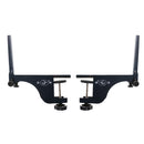 1 Pair Table Tennis Neck Rack with Net Outdoor Ping Pong Accessory