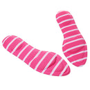 1 Pair Anti-Slip Shock Sweat Absorption 4D Sponge Massage Foot Pain Relief Insoles Orthotic Shoes Cushion Pad Pink