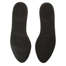 1 Pair Anti-Slip Shock Sweat Absorption 4D Sponge Massage Foot Pain Relief Insoles Orthotic Shoes Cushion Pad Black
