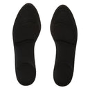 1 Pair Anti-Slip Shock Sweat Absorption 4D Sponge Massage Foot Pain Relief Insoles Orthotic Shoes Cushion Pad Black