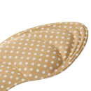 1 Pair Anti-Slip Shock Sweat Absorption 4D Sponge Massage Foot Pain Relief Insoles Orthotic Shoes Cushion Pad Khaki