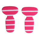 Durable Pair Of T-shape Heel Cushion High Heel Shoes Insole Pads Pink
